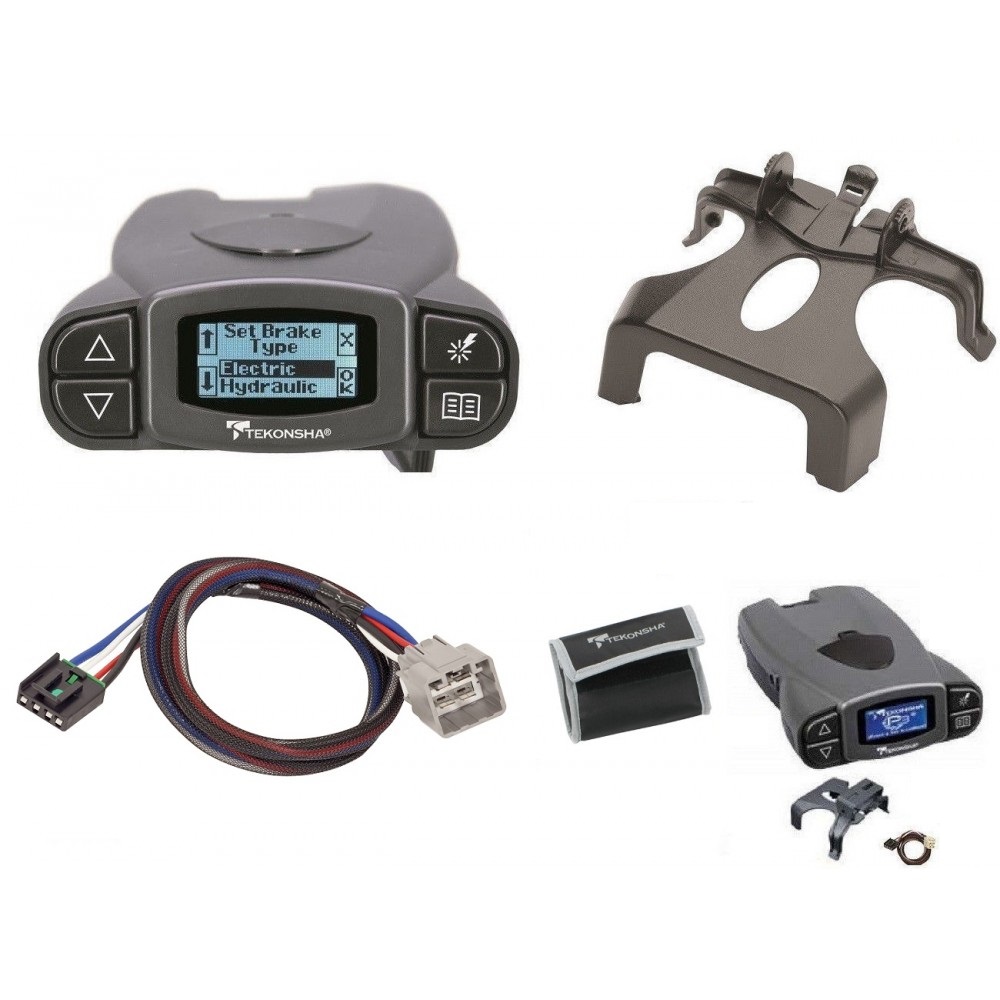 Tekonsha Prodigy P3 Trailer Brake Control for 10 Dodge RAM 2010 Dodge Ram Electric Brake Controller